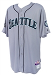2011 Justin Smoak Seattle Mariners Game Worn Road Jersey (MEARS LOA/MLB Hologram)