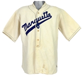 1920s Marquette Game Worn Wright & Ditson Baseball Uniform (MEARS LOA)