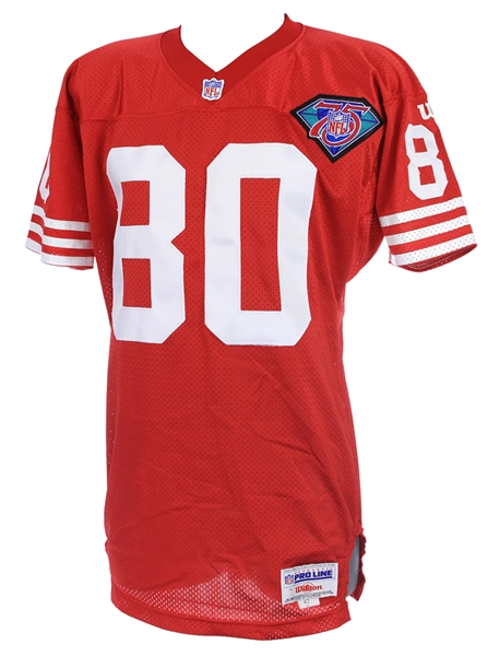 1994 Jerry Rice San Francisco 49ers Home Jersey