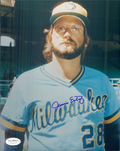 1981-83 Jamie Easterly Milwaukee Brewers Signed 8" x 10" Photo (*JSA*)