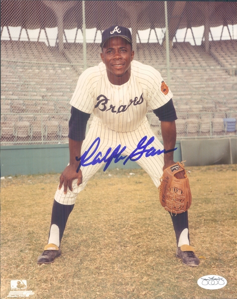 1968-75 Ralph Garr Atlanta Braves Signed 8" x 10" Photo (*JSA*)