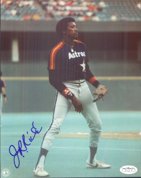 1971-80 JR Richard Houston Astros Signed 8" x 10" Photo (*JSA*)