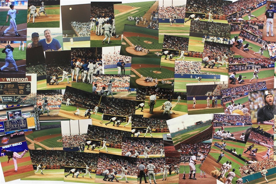 1980s-2000s Milwaukee Brewers 4"x 6" Baseball Photos (Lot of 100+)