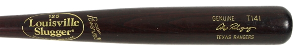 2002 Alex Rodriguez Texas Rangers Louisville Slugger Professional Model Game Used Bat (MEARS A10/Team COA)