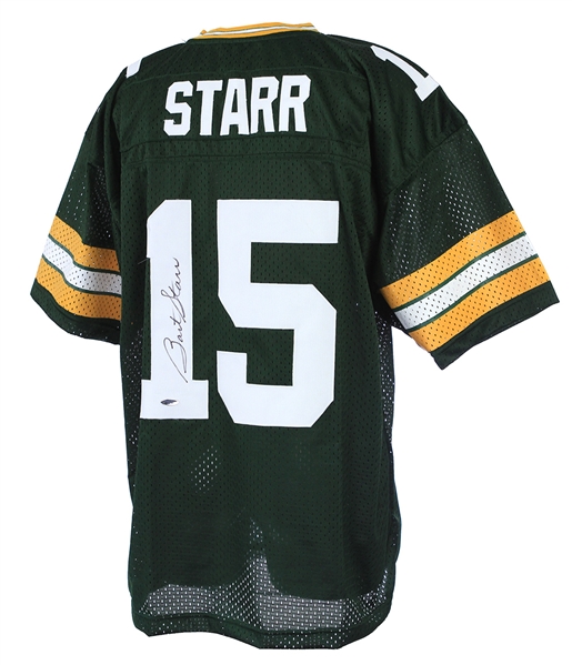 2000s Bart Starr Green Bay Packers Signed Jersey (TriStar)