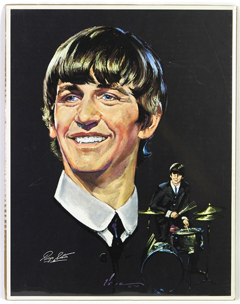 1964 The Beatles 14"x 18" Prints (Lot of 4)