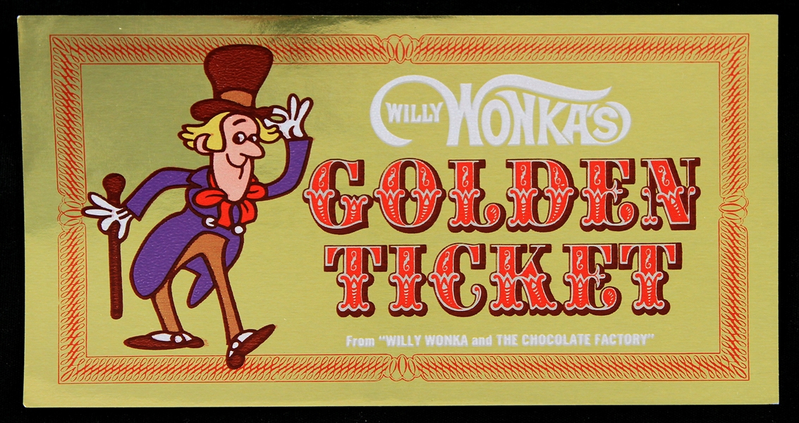 1971 Willy Wonkas Golden Ticket Candy Factory Kit Order Form 