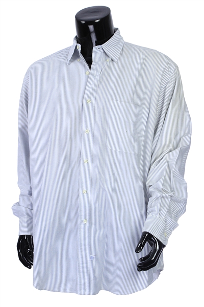 2000s William Shatner Worn Ralph Lauren Long Sleeve Button Up Shirt (Shatner LOA/MEARS LOA)