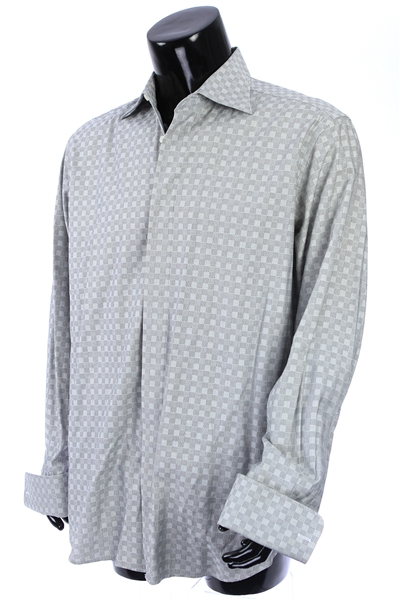 2000s William Shatner Worn Medici Long Sleeve Button Up Shirt (Shatner LOA/MEARS LOA)