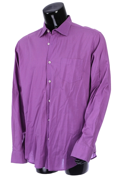 2000s William Shatner Worn Masons Long Sleeve Button Up Shirt (Shatner LOA/MEARS LOA)