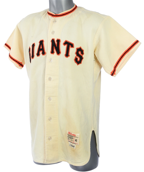 1964 Willie Mays San Francisco Giants Tribute Jersey (MEARS LOA)