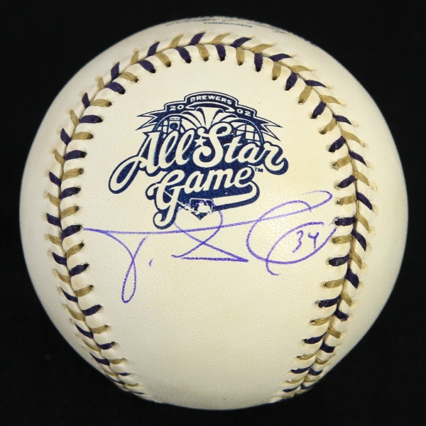 2002 Freddy Garcia Seattle Mariners Signed Official All Star Game Baseball (JSA)