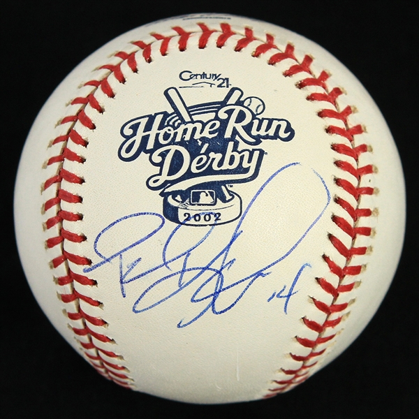 2002 Paul Konerko Chicago White Sox Signed Official Home Run Derby Baseball (JSA)