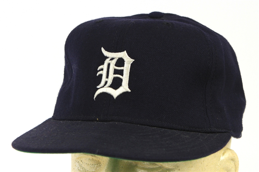 1970s Detroit Tigers Game Worn Cap (MEARS LOA)
