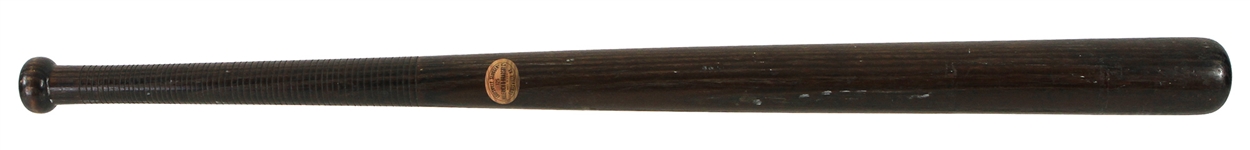 1880s EARLY H&B Factory Turned Ringed Handle H&B Louisville Slugger Bat (MEARS LOA / Louisville Slugger Museum Auction)