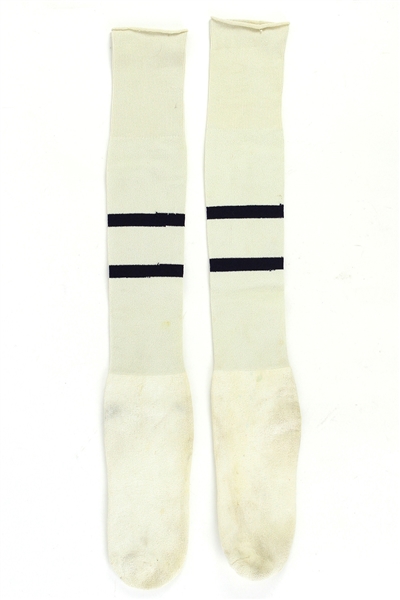 1976-77 Chicago White Sox Softball Style Uniform Socks (MEARS LOA)