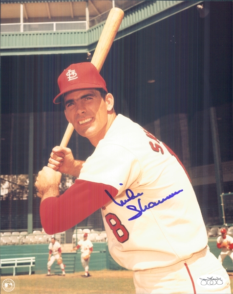 1962-70 Mike Shannon St. Louis Cardinals Signed 8" x 10" Photo (*JSA*)
