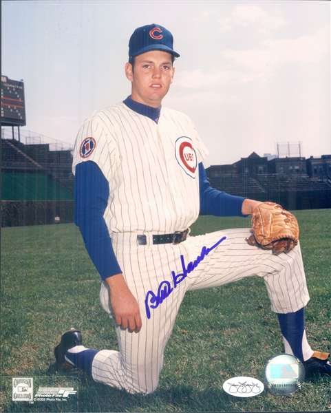 1966-72 Bill Hands Chicago Cubs Signed 8" x 10" Photo (*JSA*)