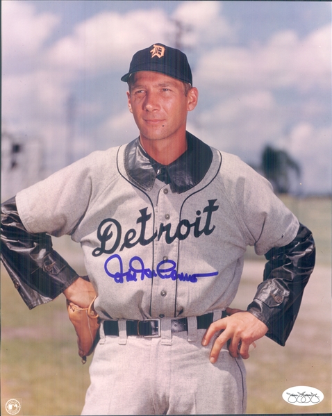 1939-53 Hal Newhouser Detroit Tigers Signed 8" x 10" Photto (*JSA*)
