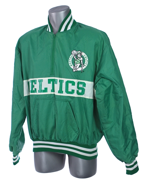1980s Boston Celtics Half Zip Pullover Jacket
