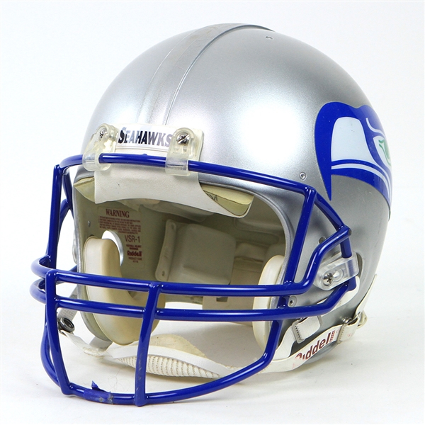 1990s Seattle Seahwaks Game Worn Football Helmet (MEARS LOA)
