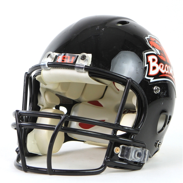 2013 Oregon State Beavers Game Worn Football Helmet (MEARS LOA)