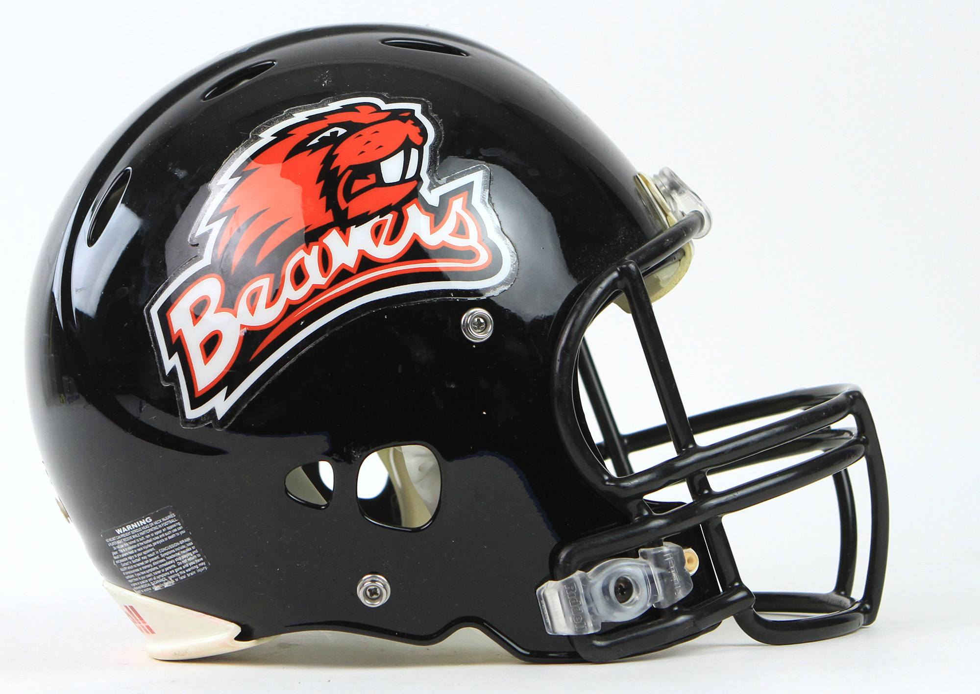 Lot Detail - 2013 Oregon State Beavers Game Worn Football Helmet (MEARS
