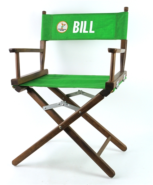 1980s Milwaukee Bucks "Bill" Folding Directors Style Chair 
