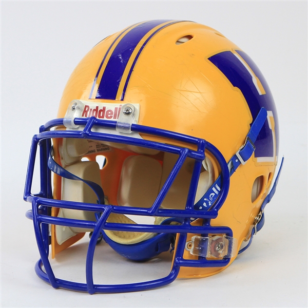 2008-09 Game Worn Football Helmet (MEARS LOA)