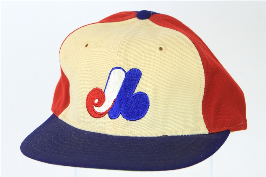 1977 Andre Dawson Montreal Expos Rookie Cap (MEARS LOA) NL Rookie of the Year