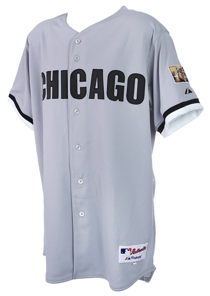 2008 Oneli Perez Chicago Whites Sox Civil Rights Game Jersey (MEARS LOA)