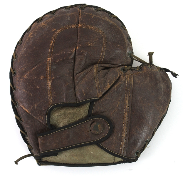 1900s-10s Game Used First Basemans Mitt (MEARS LOA)
