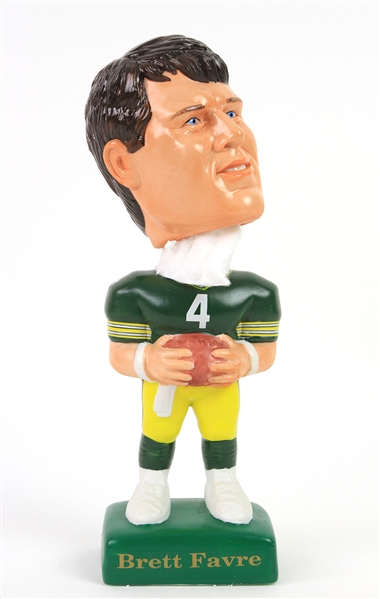 1996 Brett Favre Green Bay Packers Signed 9" Bobblehead (1,527/3,000)