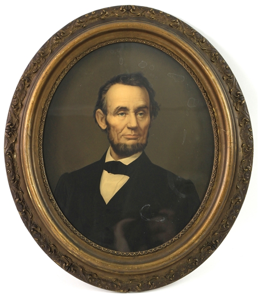 1864 Abraham Lincoln 16th President of the Unites States 18.5" x 21.5" Framed Portrait