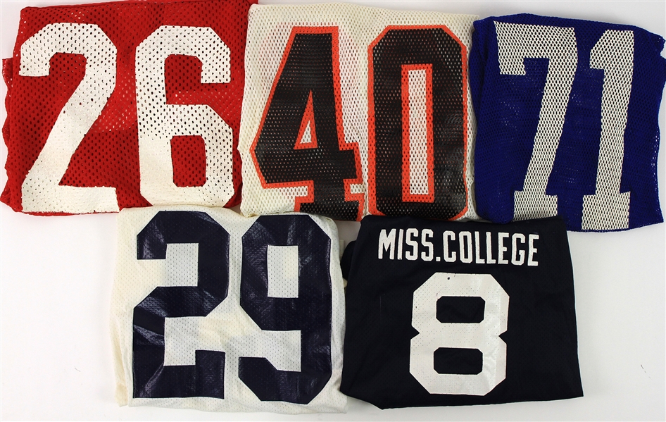 1970s-80s College Football Game Worn Jersey Collection - Lot of 9 (MEARS LOA)