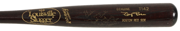 1991-93 Tony Pena Boston Red Sox Signed Louisville Slugger Professional Model Bat (MEARS LOA/JSA)