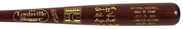 1999 Louisville Slugger Hall of Fame Indcution Class Commemorative Bat w/ Robin Yount, George Brett, Nolan Ryan & More (598/1,500)