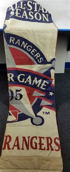 1995 Texas Rangers The Ballpark in Arlington 26" x 140" All Star Game Stadium Banner (MEARS LOA)