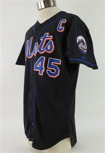 2002 John Franco New York Mets Signed Alternate Jersey (MEARS LOA/JSA)