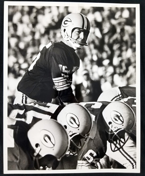 1967 Bart Starr Green Bay Packers 8" x 10" Original Super Bowl I Photograph