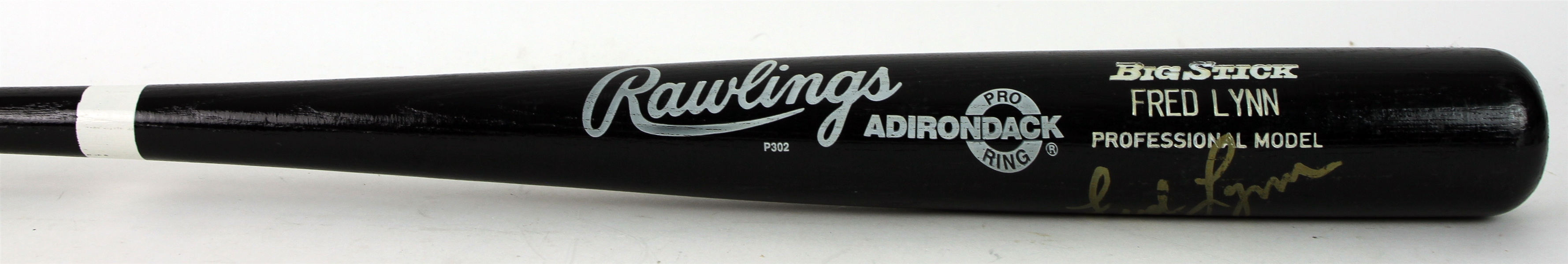 1989 Fred Lynn Detroit Tigers Signed Rawlings Adirondack Professional Model Bat (MEARS A5/JSA)