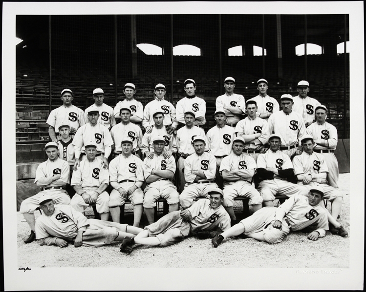 1912-13 Chicago White Sox Jumbo 16" x 20" Team Photo