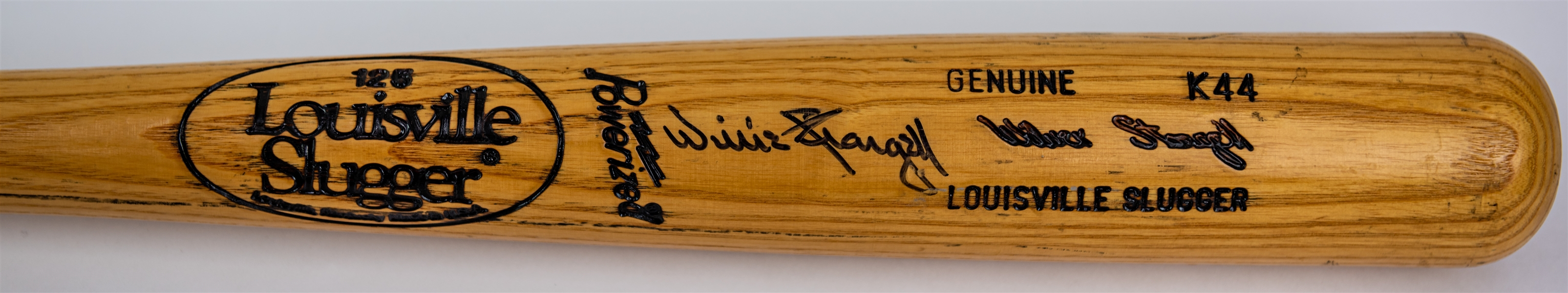 1983-85 Willie Stargell Pittsburgh Pirates Signed Louisville Slugger Professional Model Post Career Bat (MEARS LOA/JSA)