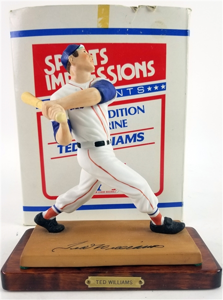 1988 Ted Williams Boston Red Sox 7.75" Sports Impressions Figure