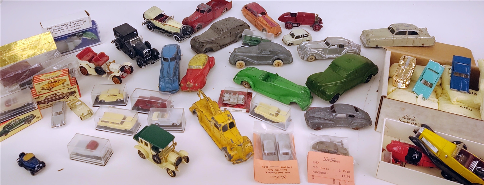Anguplas, Tootsietoy, RIO, Mini Cars, Dugu and more Toy Cars (Lot of 40+)
