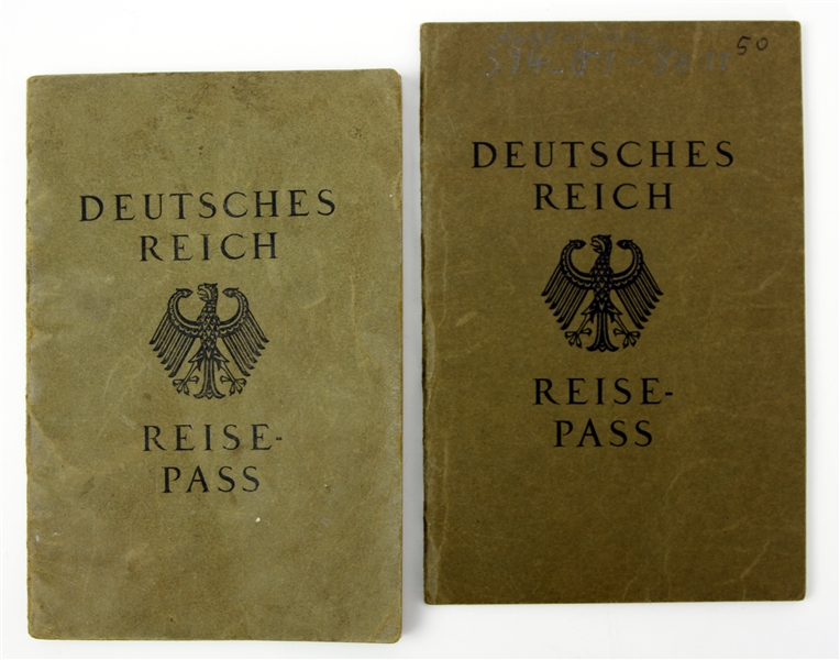 1927 German Passports 