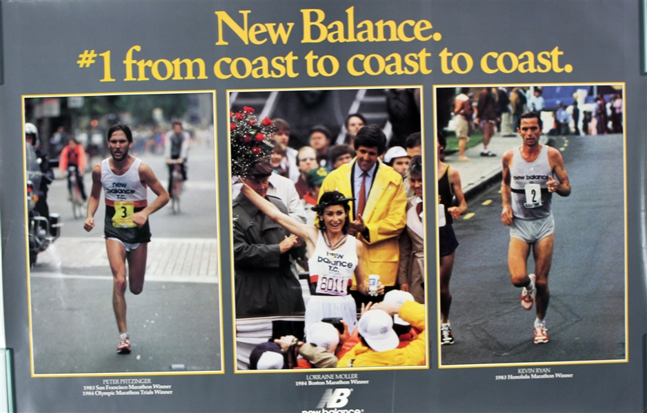 1984 New Balance #1 From Coast to Coast 20" x 30" Poster