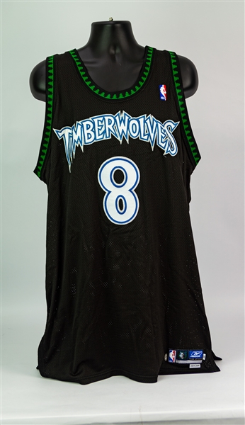2004-05 Latrell Sprewell Minnesota Timberwolves Game Worn Alternate Jersey (MEARS A10) Final Season
