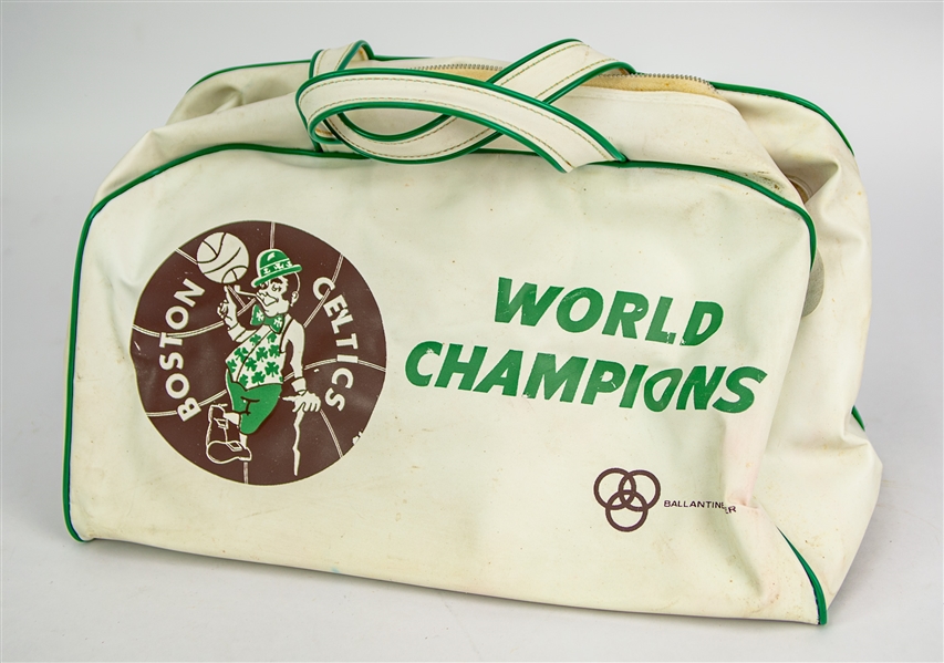 1960s Boston Celtics World Champions Ballantine Beer Handbag