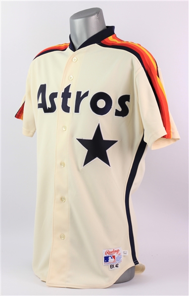 1991 Curt Schilling Houston Astros Home Jersey (MEARS LOA)